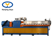 Plastic Resin +Starch Biodegradable Pellet Making Machine Twin Screw Compounding Extruder Machine Air Cooling Strand Cutting